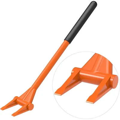 Zdjęcie produktu dla Brecheisen o długości 70 cm, z podstopką, nagrzewacz, stalowa pręga do rozbiórki palet i prac remontowych