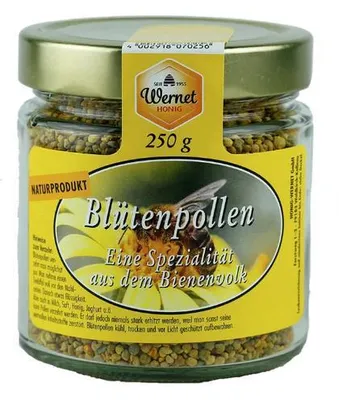 Produktbild von Bienenpollen 250 g – Blütenpollen naturbelassen, mild-aromatisch, vielseitig verwendbar