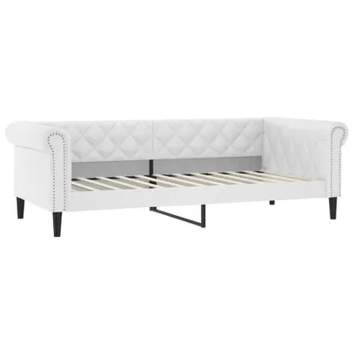 Immagine prodotto di vidaXL Letto da giorno bianco 90x200 cm in Pelle finta