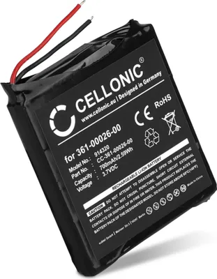 Produktbild von CELLONIC 1x Akku für Smartwatch & Fitnessarmband Kompatibel mit Garmin Forerunner 305, Forerunner 205, 361-00026-00 - (700mAh, 3.7V)