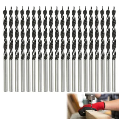 Productafbeelding van 20 stuks 3 mm houtboren, professionele houtspiraalboren met centreerpunt