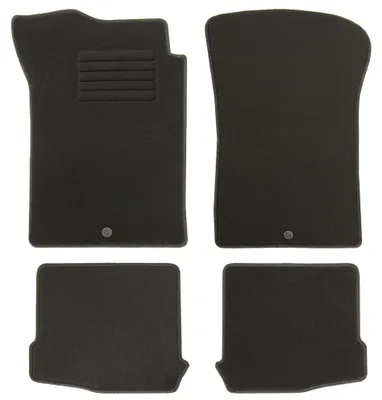 Fußmatten-Set für VW Golf 2, 09/1983-08/1987, 4-teilig, Schwarz