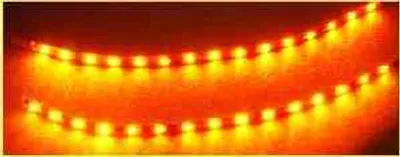 Produktbild von 3865 LED Streifen Gelb Band in Weiß Länge 5 m 300 x 3528 LED IP-20