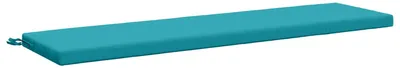Produktbild von Bankkissen SOEST 100 % Polyester Türkis 160 x 40 x 5 cm