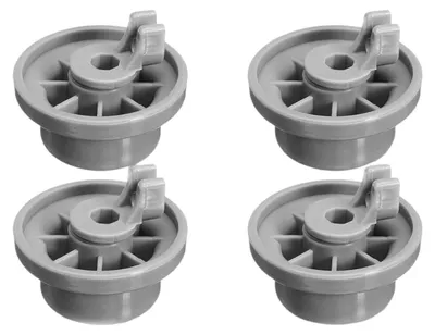 Obrázek produktu pro Sada 4 koleček myčky pro spodní koš, kolečka koše myčky, náhradní kolečka myčky pro Siemens, Bosch 165314