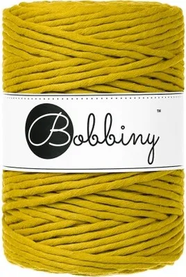 Image de Bobbiny Macrame Cord 5 mm 100 m Spicy Yellow Šňůra