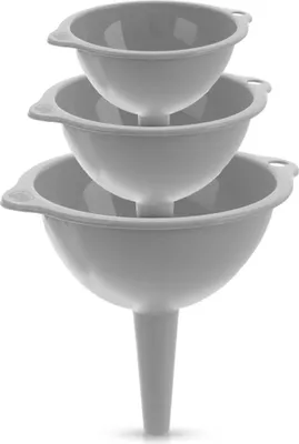 Produktbild von Küchentrichter 10/12/14 cm 3 Stück.