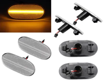 Produktbild von Für Mercedes Spinter W906 VW Crafter 2E 2x LED Seitenmarkierungsleuchten weiß