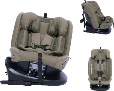 Produktbild von Novi Goliath Go i-Size Kindersitz (R129) – 360° drehbar – Isofix & Top Tether – ab Geburt bis 150 cm