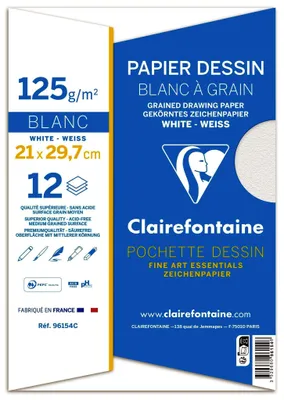 Obrázok produktu pre Clairefontaine 96154C, 12 listy