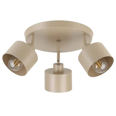 Produktbild von MasterLED Deckenleuchte Elza 3-flammig E27 beige