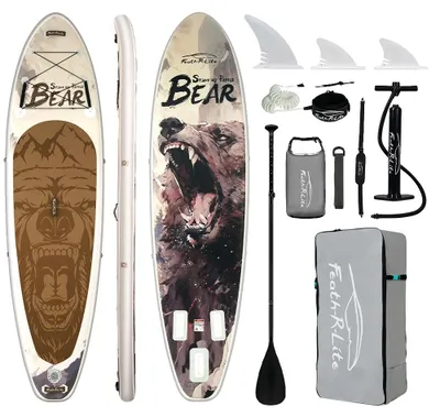 Obrázok produktu pre Nafukovacia paddleboard, ľahká konštrukcia, robustné vyhotovenie, rozmer 350 x 90 x 15 cm, 19H