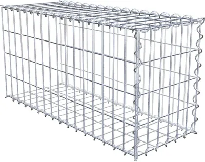 Produktbild von Anbaugabione Typ 2 80 cm x 40 cm x 30 cm (L x H x T), Maschenweite 5 cm x 10 cm, Spirale