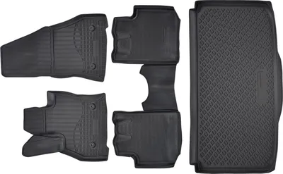Produktbild von 3D Gummimatten Kofferraumwanne Für Fiat 500L 2012-2022, Gummi Fußmatten NORM