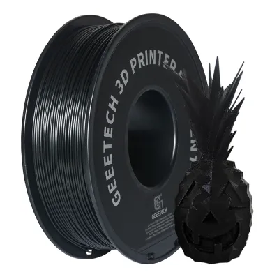 Obrázok produktu pre Geeetech Black 3D Printer PLA Filament 1 kg 1,75 mm Presnosť rozmerov +/- 0,03 mm 3D tlačový materiál Spool (2,2 lbs) °C 3D tlačiareň PLA Filament Tlačové materiály