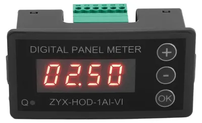 Signalgenerator-Panel, analoger Eingang, 0–20 mA, 0–10 V, 7–28 V DC, LED-Display