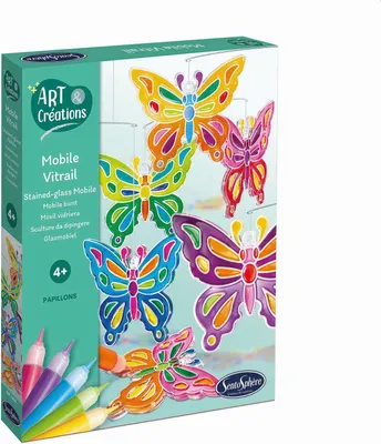 Produktbild von SENTOSPHERE - Bastelset Mobile Schmetterlinge