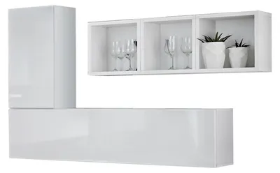 Obrázek produktu pro Nástěnná police desig obývací pokoj  nábytek moderní design dřevěný nábytek