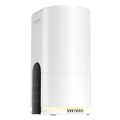 Produktbild von Auronic Luftbefeuchter - 4 Liter - 40m² - Geeignet für Wohnzimmer, Büro, Schlafzimmer, Babyzimmer und mehr - Mit Aromatherapie - BPA-frei - Weiß