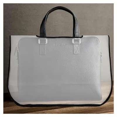 Produktbild von Transparente Handtaschenhülle aus Eva für Damen – Regenschutz für Taschen und Rucksäcke