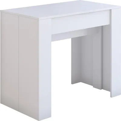 Produktbild von Dmora ausziehbarer Tisch Maclodio 237x90x76,6 cm Weiß, 10 Personen