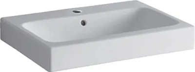 Immagine prodotto di Geberit Waschtisch iCon mit Hahnloch, mit ÜL 600x485mm weiß