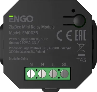 Produktbild von Zigbee-Repeater-Modul EMODZB - 230V - Weiß - Drahtlose Signalverstärkung - Einfache Installation