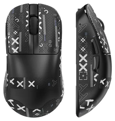 Produktbild von AJ199 49g ULTRALEICHTE Kabellose Gaming-Maus mit Grifffilm PAW3311 Sensor Aktualisierter BK3633 MCU 24KDPI 1000Hz BT Kabelgebunden Aufladbar Schwarz B