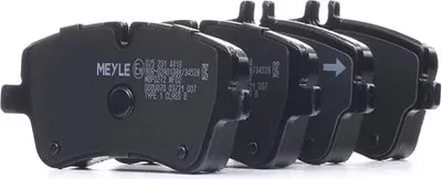Produktbild von MEYLE 025 231 4419 Bremsbeläge Vorne passend für MERCEDES-BENZ C-Klasse Limousine (W203) C-Klasse T-modell (S203) CLK (C209) C-Klasse Sportcoupe SLK