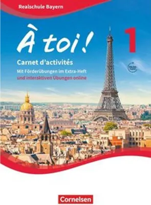 Produktbild von À toi Band 1 - Bayern - Carnet d'activités mit interaktiven Übungen auf scook.de