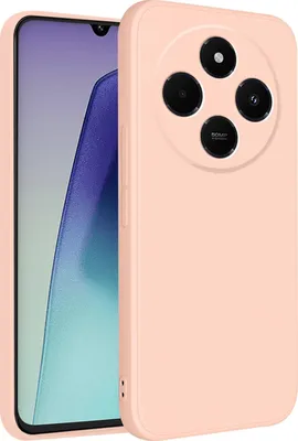 A pink phone case is shown on a white background, with a smartphone partially visible inside.