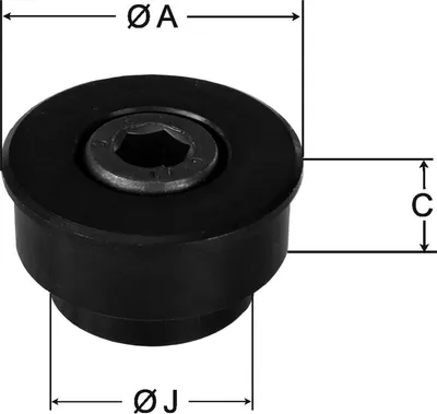 Produktbild von Röhm Spannrolle, Größe160/200, für Trägerbacken - 169391