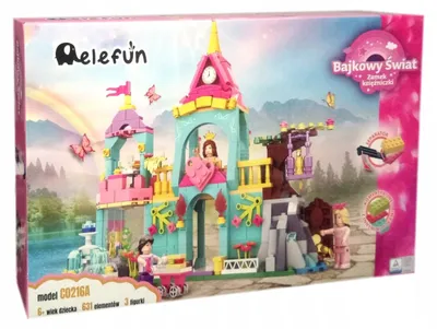 Produktbild von Elefun Märchenschloss Prinzessin Bausteine für Mädchen