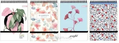 Obrázok produktu pre Zápisník A6/96K s mriežkou Flower – Beniamin
