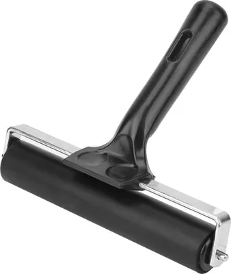 Obrázek produktu pro Gumový malířský váleček pro umění a tisk, 15 cm malířský a reliéfní váleček, tiskařský nástroj