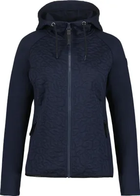 Produktbild von Icepeak Amberg Midlayer mit Kapuze für Damen, Farbe:Blau, Größe:M