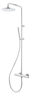 Produktbild von Herzbach LIVING SPA Duschsäule RB 250mm rund Stabhandbrause Chrom