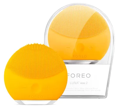 Produktbild von FOREO LUNA mini 2 Elektrisches Gesichtsreinigungsgerät aus Silikon – Für alle Hauttypen – Sanfte Reinigung & Massage – Reisegröße