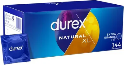 Zdjęcie produktu dla Prezerwatywy Natural XL 144 sztuki