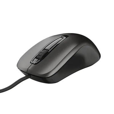 Obrázek produktu pro Trust Carve, Pro praváky i leváky, Optický, USB Typ-A, 1200 DPI, Černá