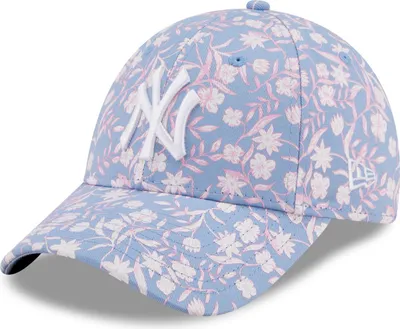 Produktbild von New Era 9Forty Damen Cap - FLORAL New York Yankees sky