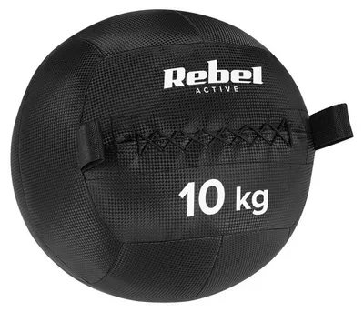 Obrázek produktu pro Rebel RBA-3109-10 Medicinbal 10 kg, 34 cm, černý