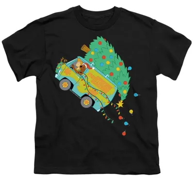 Produktbild von Scooby Doo - T-Shirt für Kinder TV36377 (128) (Schwarz)