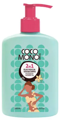 Produktbild von Coco Monoï Shower Oil 200ml - Duschöl für Gesicht und Körper