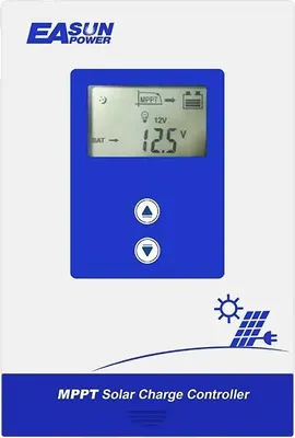 Image de Contrôleur de charge solaire, compatibilité 12V/24V, 40A