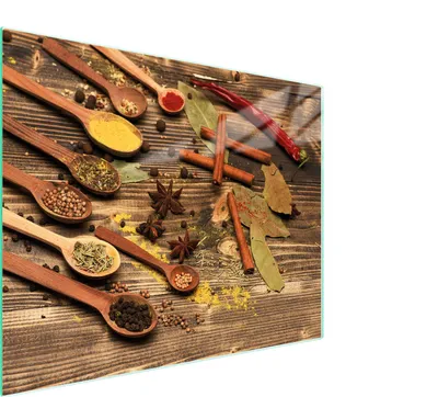 Immagine prodotto di Tagliere in vetro 52x40 Spezie