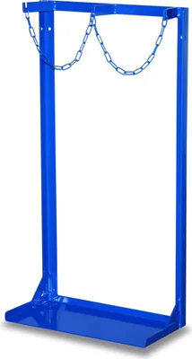 Produktbild von Stahlflaschenständer für 2 Stahlflaschen à 40-50l Inhalt 570 x 285 x 1100 mm