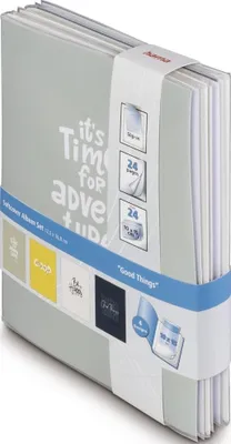 Zdjęcie produktu dla Hama 00007686, Wielobarwny, 24 ark., 10 х 15, Oprawa książki, Biały, 4 szt.