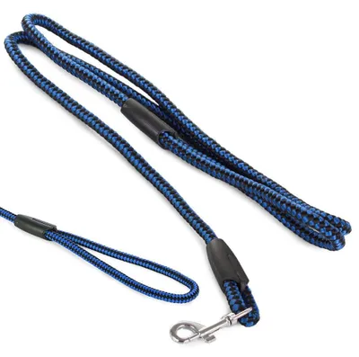 Produktbild von PARENCE.- Widerstandsfähige Nylon-Hundeleine mit Griff/Haustierleine - 1m20, Bla