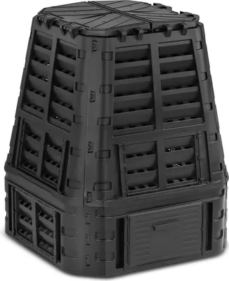 Obrázok produktu pre Čierny záhradný kompostér 740 Lt Brixo Kompobox